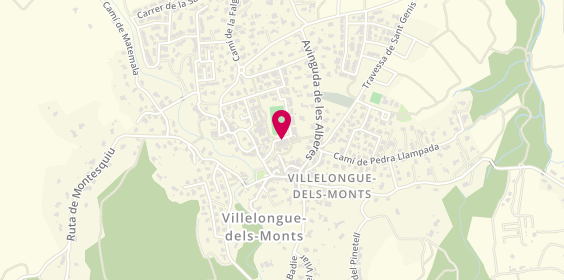 Plan de SARRAT Emilie, 23 Rue Carrer de la Marinade, 66740 Villelongue-dels-Monts