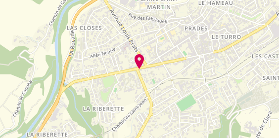 Plan de TANGUY Christelle, 233 Avenue du General de Gaulle, 66500 Prades
