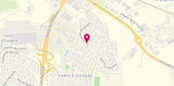 Plan de GRIMMONPREZ Sandie, Centre Medical
12 Rue F. Broussais, 66100 Perpignan
