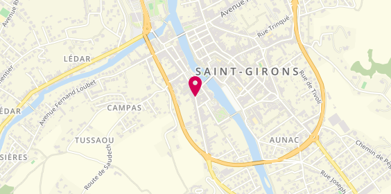 Plan de JOST Laure, 2 Avenue Gallieni, 09200 Saint-Girons