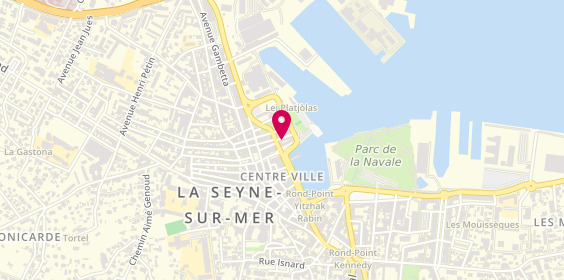 Plan de FRANÇOIS Aurore, 4 Rue Victor Hugo, 83500 La Seyne-sur-Mer
