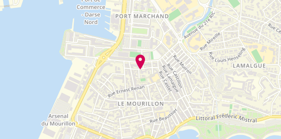 Plan de CHANTON Julie, 106A Rue Paul Marchelli, 83000 Toulon