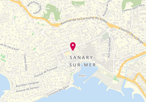 Plan de LARDY Chloé, 76 Rue Robert Schumann, 83110 Sanary-sur-Mer