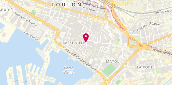 Plan de SAINT REMY Clotilde, 17 Rue des Boucheries, 83000 Toulon
