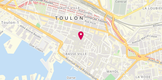 Plan de Semino-Doya Gicquel Dominique, 18 Rue Charles Poncy, 83000 Toulon