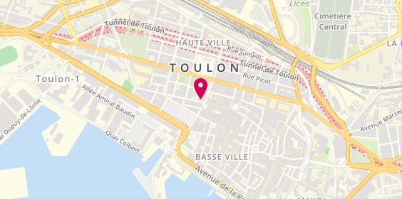 Plan de ROGE Sophie, 323 Rue Jean Jaures, 83000 Toulon