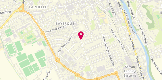 Plan de KUSNIEREK THIERY Laurie, Residence Les Oustalots
9 Rue des Barats, 64400 Oloron-Sainte-Marie