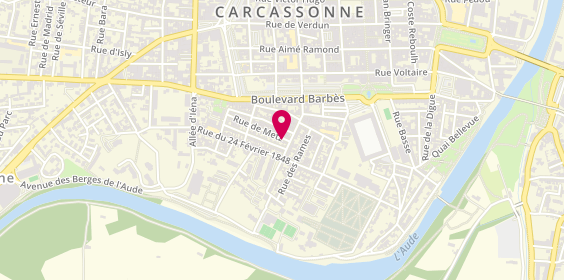 Plan de BANIS Peggy, 5 Rue de Metz, 11000 Carcassonne