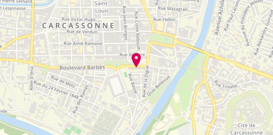 Plan de MIGNOT Marie Christine, 13 Boulevard Commandant Roumens, 11000 Carcassonne