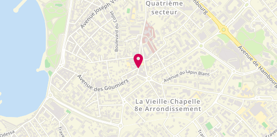 Plan de ROUX Odile, 143 Boulevard du Sablier, 13008 Marseille