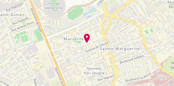 Plan de AUQUIER Margaux, Phocea
Orthophoniste
14 Boulevard Gustave Ganay, 13009 Marseille