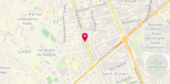 Plan de FACH Pascale, 506 Rue Paradis, 13008 Marseille