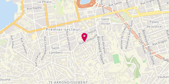 Plan de BOUABDALLAH Rajat, 89 Rue d'Endoume, 13007 Marseille