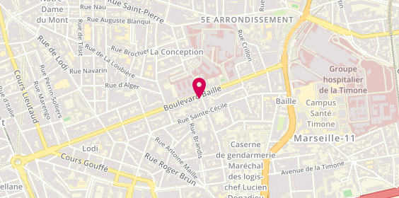 Plan de CESARO David, 143A Boulevard Baille, 13005 Marseille