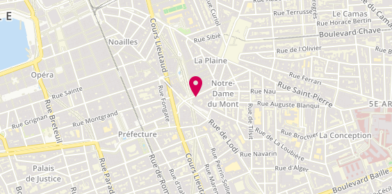 Plan de LEVY Barbara, 8 Rue des 3 Frères Barthélémy, 13006 Marseille