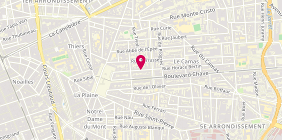 Plan de DELON Gabriel, 50 Rue Horace Bertin, 13005 Marseille