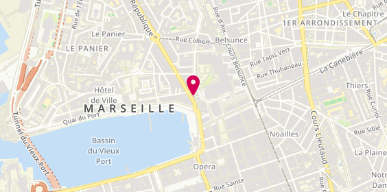 Plan de MAREDI Anne Sophie, 6 Rue de la République, 13001 Marseille