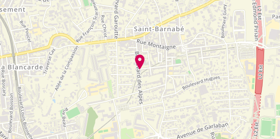 Plan de GADENNE VIRE ALEXANDRA, Orthophoniste
2 Rue Emile Caillol, 13012 Marseille