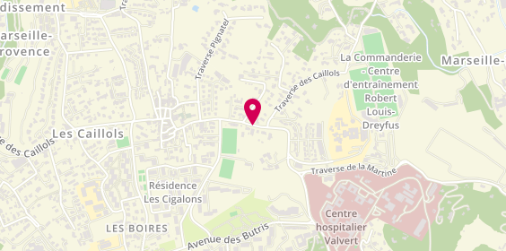 Plan de BOISSON Aline, 161 Boulevard des Liberateurs, 13012 Marseille