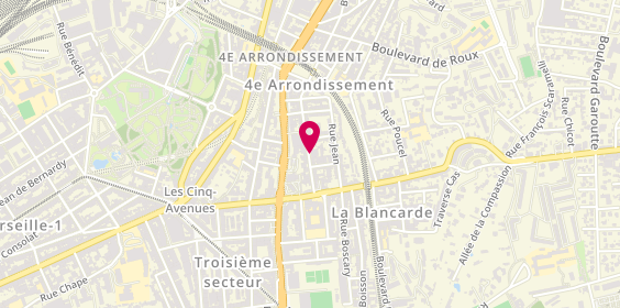 Plan de TATON Gwendoline, 26 Boulevard Rougier, 13004 Marseille