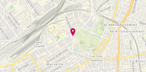 Plan de BELLOT Christine, Orthophoniste
25 Boulevard Montricher, 13001 Marseille