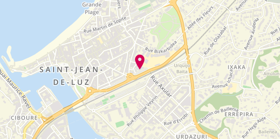 Plan de JULLY Marine, 39 Boulevard du Commandant Passicot, 64500 Saint-Jean-de-Luz