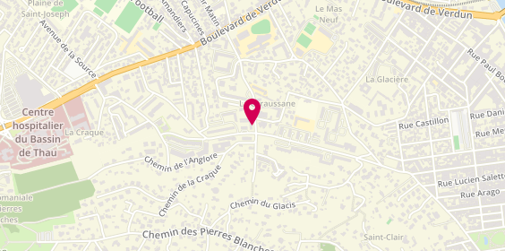 Plan de BOSQ Nathalie, 1 Rue Robespierre, 34200 Sète