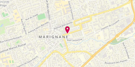 Plan de LANGELLIER BELLEVUE Amandine, l'Eden Bâtiment B
1 Bis Rue Saint Exupery, 13700 Marignane