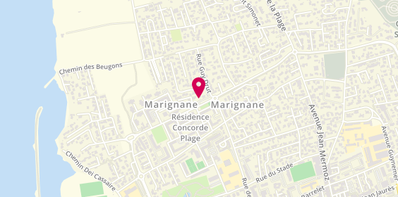 Plan de FORTIN Magali, Résidence Concorde Bâtiment B3
Avenue Georges Carpentier, 13700 Marignane