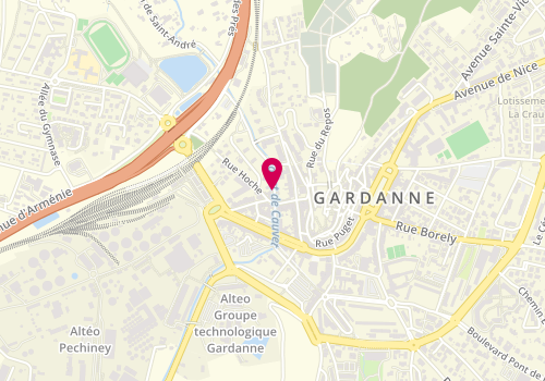 Plan de ROTHLAUF FAVIER ANNICK, 16 Bis Boulevard Charles de Gaulle, 13120 Gardanne