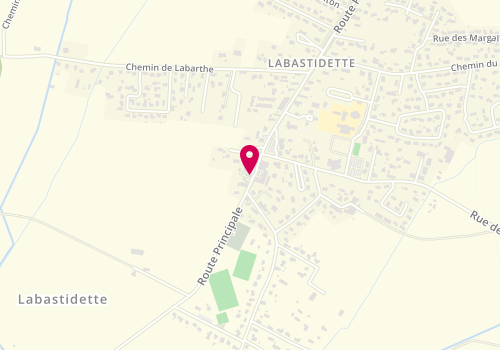 Plan de PUECH Isabelle, 73 Route Principale, 31600 Labastidette