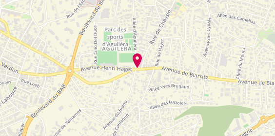Plan de Cabinet Paramedical Loratu, 108 Avenue de Biarritz, 64600 Anglet