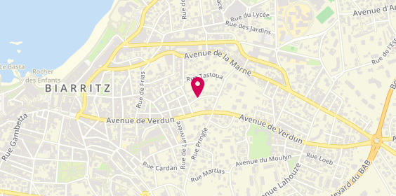 Plan de LE HENAFF Thibault, 7 Avenue du parc Bon Air, 64200 Biarritz