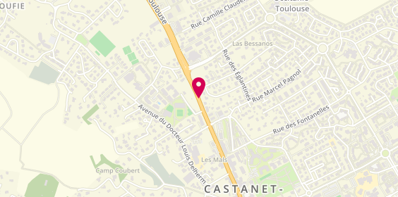 Plan de FAJON Camille, 59 Avenue de Toulouse, 31320 Castanet-Tolosan