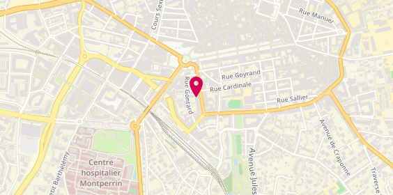 Plan de DAMIN Cendrine, 18 Avenue Victor Hugo, 13100 Aix-en-Provence