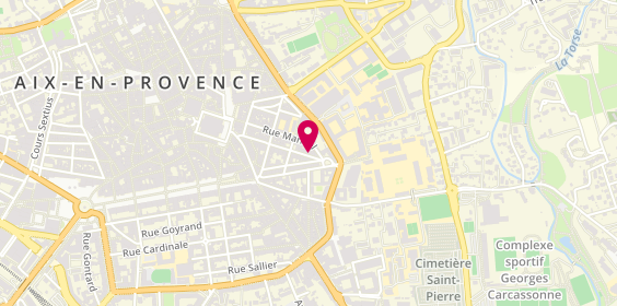 Plan de NOGARET Pascale, 47 Rue Emeric David, 13100 Aix-en-Provence