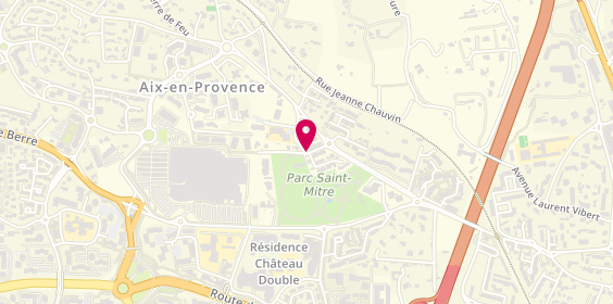 Plan de LEVY Audrey, Orthophoniste
Villa 15
5 Rue des Robiniers, 13090 Aix-en-Provence