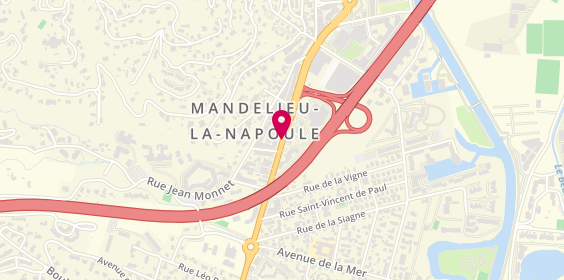 Plan de ROUX Candice, 369 Avenue de Cannes, 06210 Mandelieu-la-Napoule