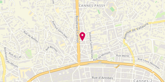Plan de FUSEY Sophie, 6 Rue du 11 Novembre, 06400 Cannes