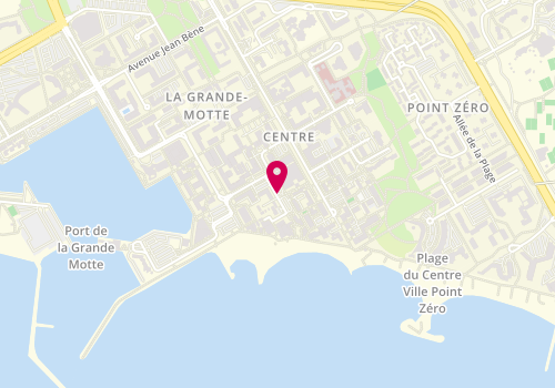 Plan de CAGNAT Bérénice, 89 Piscine Neptune
Place Paul Valery, 34280 La Grande-Motte
