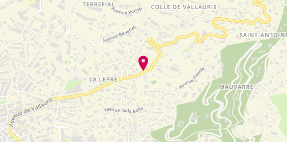 Plan de LANZA BARBARA Martin, Batiment C4
10C Avenue de Vallauris, 06400 Cannes
