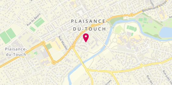 Plan de HENRY Karine, 3 Rue des Lauriers, 31830 Plaisance-du-Touch