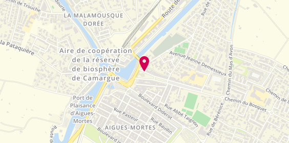 Plan de HAIME Isabelle, 8 Faubourg du 12 Avril, 30220 Aigues-Mortes