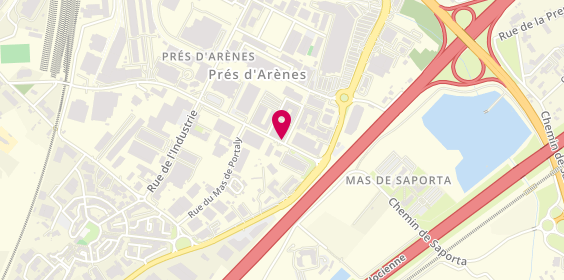 Plan de VANNIER Coralie, Bâtiment A 3
797 Avenue du Marche Gare, 34070 Montpellier