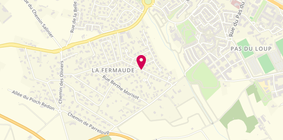 Plan de MECQINION Laure, 3 Chemin de la Coustaude, 34430 Saint-Jean-de-Védas