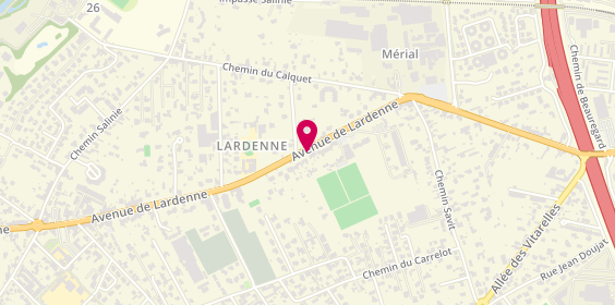 Plan de PANAFIEU ARIGNO ALEXANDRA, Quartier Lardenne
53 Avenue Pierre Molette, 31100 Toulouse