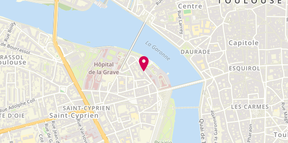 Plan de HAUDIQUET Clotilde, 23 Rue Charles Viguerie, 31300 Toulouse