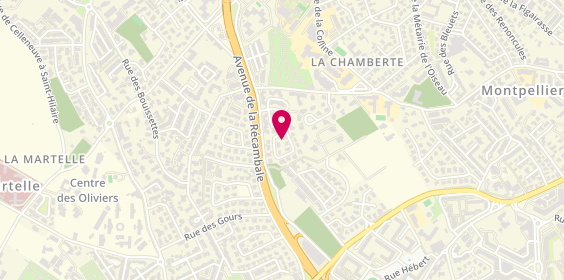 Plan de LIGNAN Estelle, Résidence Mas Devron
Bâtiment J1
4 Rue Jean Raimond Comminges, 34070 Montpellier