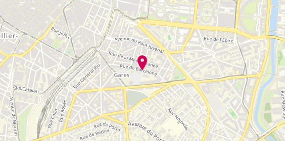 Plan de VINCON Laurent, Résidence le Barcelone Bâtiment 25
145 Rue Guillaume Janvier, 34070 Montpellier