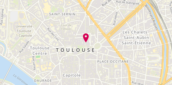 Plan de Orthophoniste, 32 Rue Alsace Lorraine, 31000 Toulouse